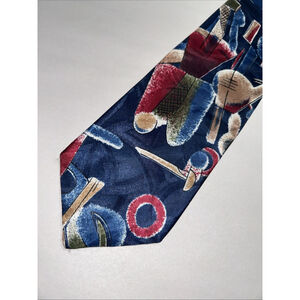 Barry Manufacturing - Wild Pattern - Navy Tie